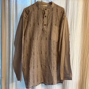 Kurta style tunic MENS XL